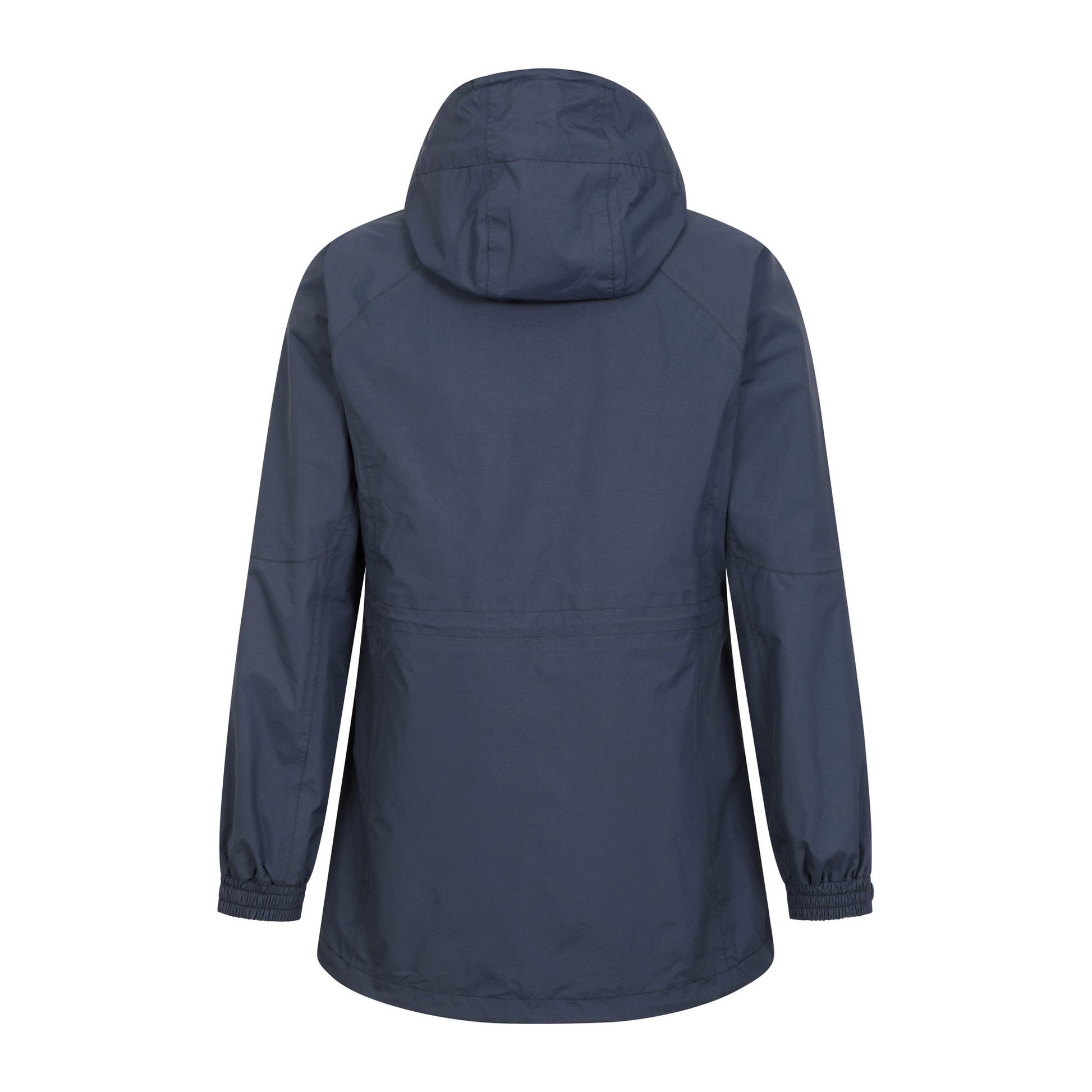 Navy - Back - Mountain Warehouse Womens-Ladies Glacial II Extreme 3 in 1 Long Jacket