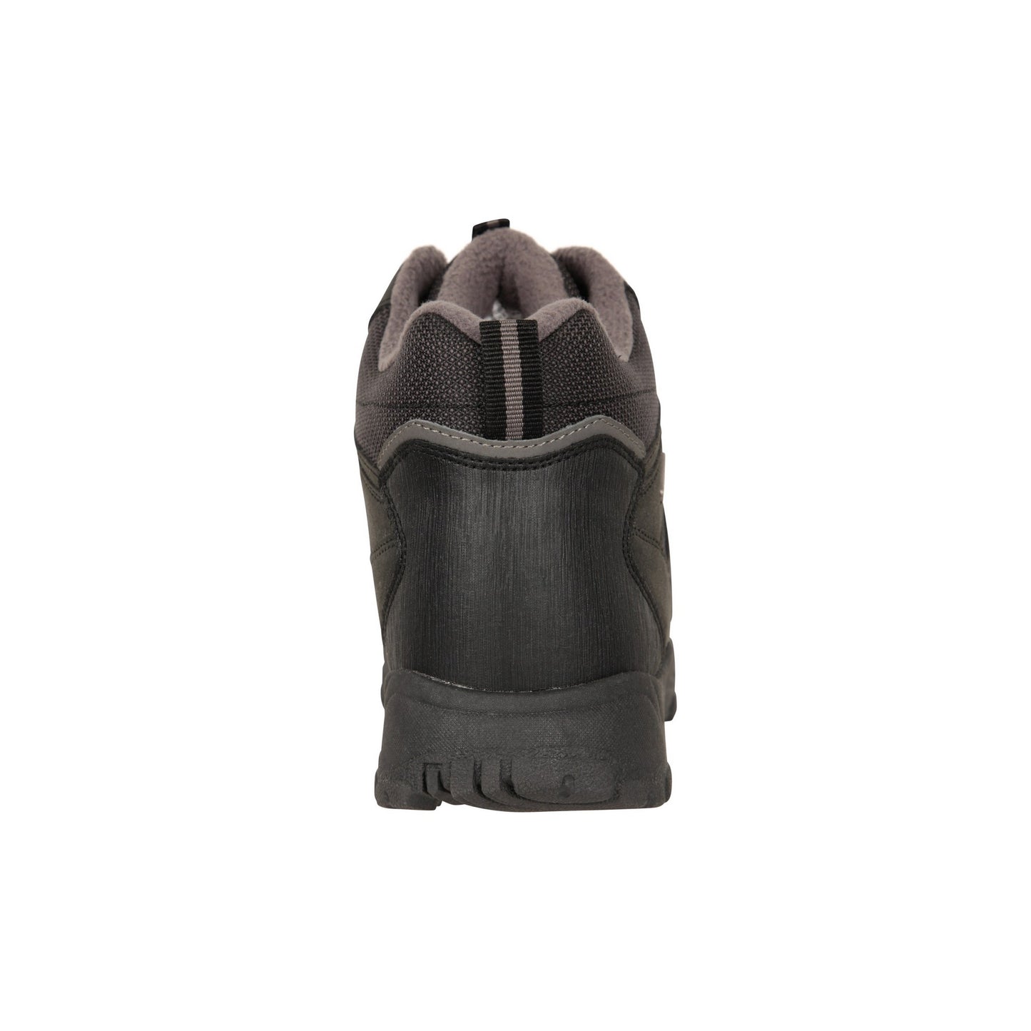 Black - Back - Mountain Warehouse Mens Adventurer II Suede Waterproof Thermal Boots