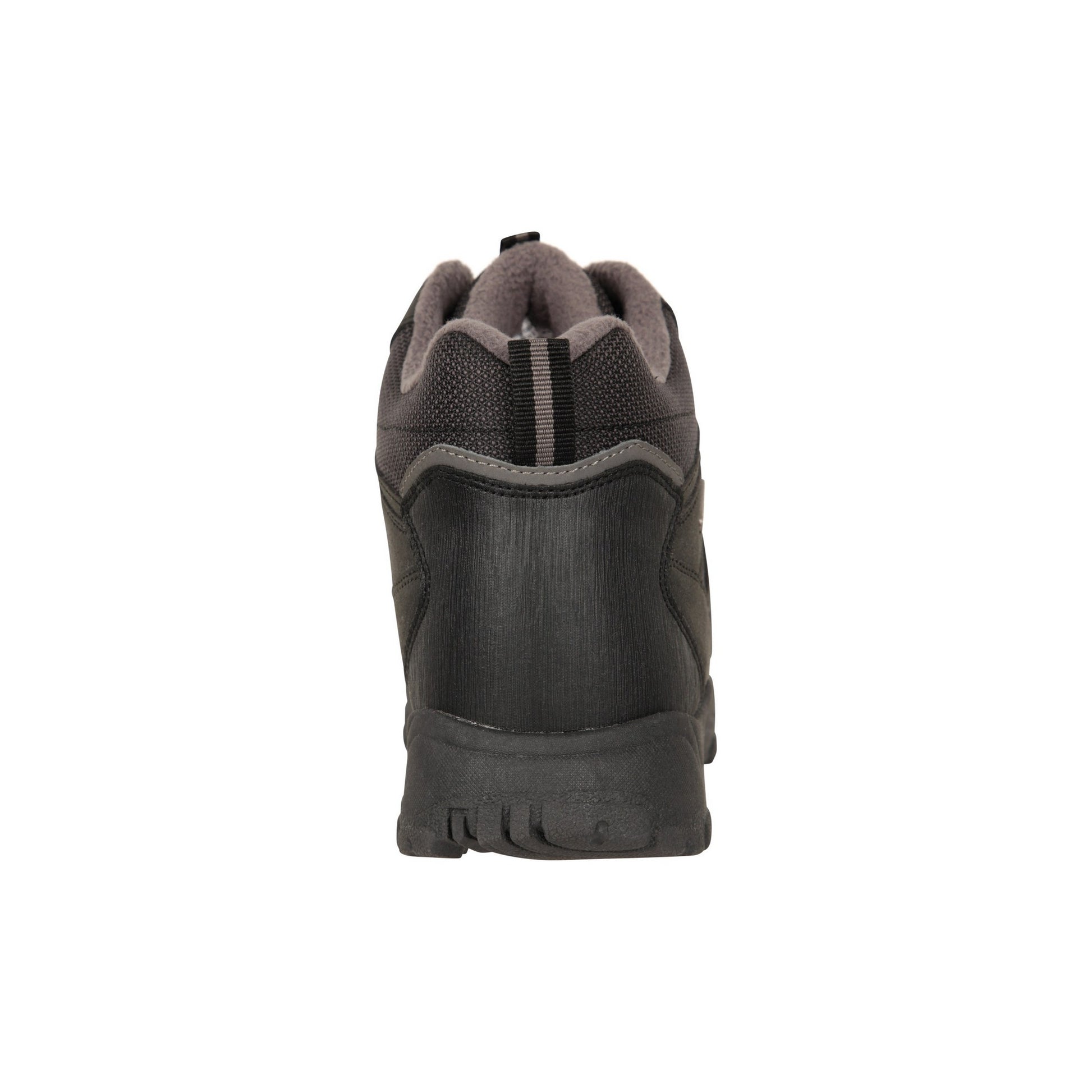 Black - Back - Mountain Warehouse Mens Adventurer II Suede Waterproof Thermal Boots