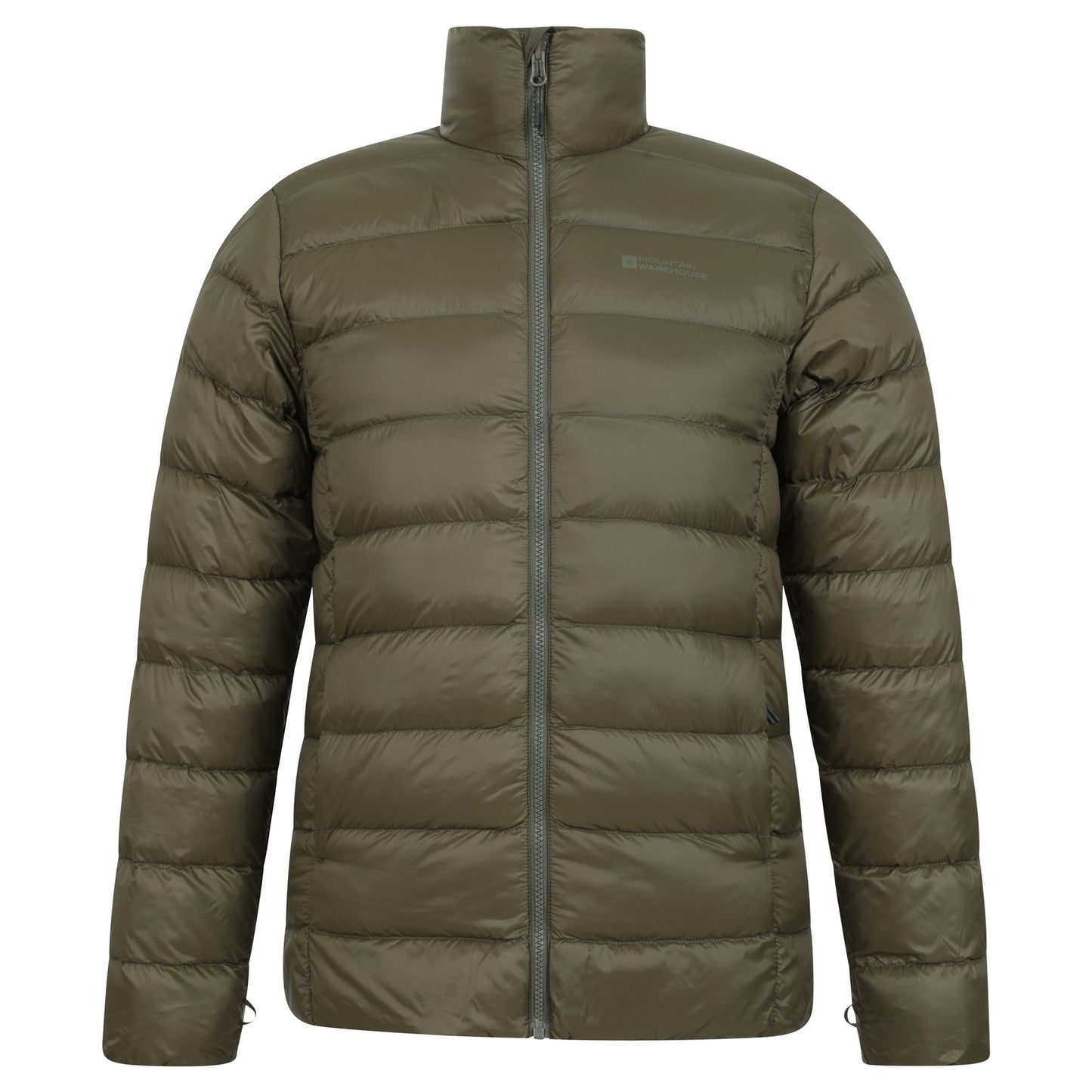 Khaki - Close up - Mountain Warehouse Mens Alaskan 3 In 1 Waterproof Jacket