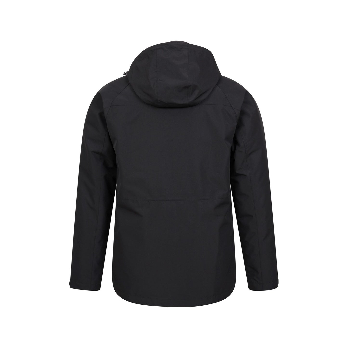 Black - Back - Mountain Warehouse Mens Alaskan 3 In 1 Waterproof Jacket