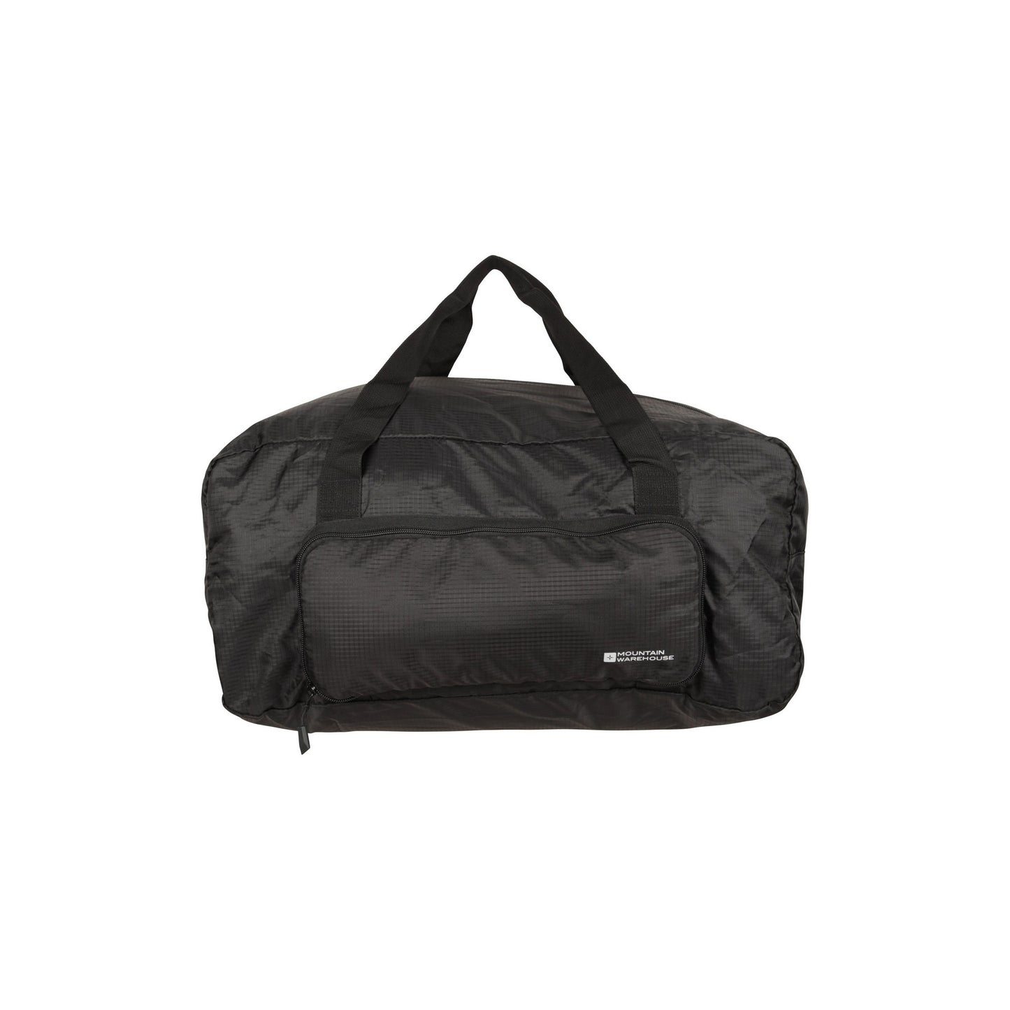 Black - Front - Mountain Warehouse Packaway 55L Duffle Bag