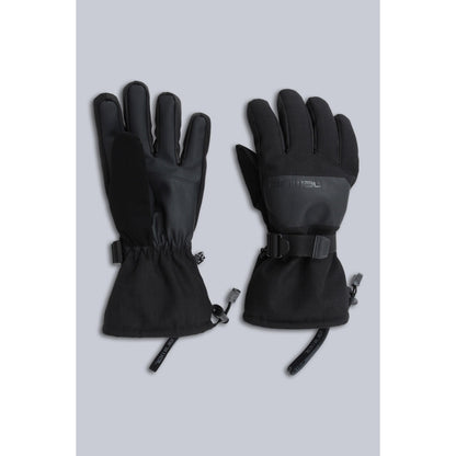 Black - Front - Animal Mens Apres Ski Gloves