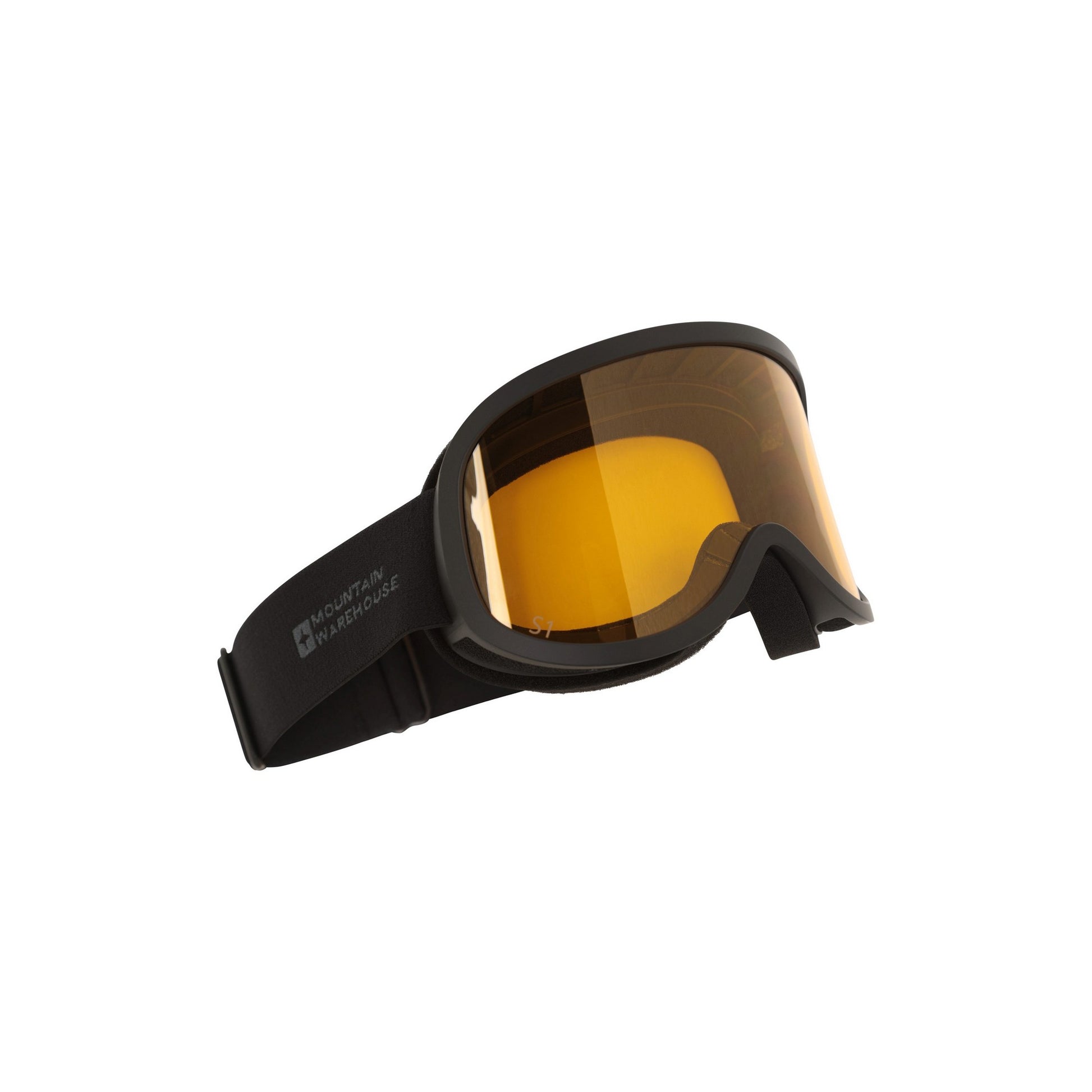 Black - Back - Mountain Warehouse Unisex Adult Ski Goggles