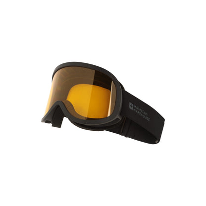 Black - Side - Mountain Warehouse Unisex Adult Ski Goggles