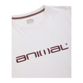 White - Side - Animal Mens Classico Organic T-Shirt