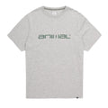 Grey - Front - Animal Mens Classico Organic T-Shirt