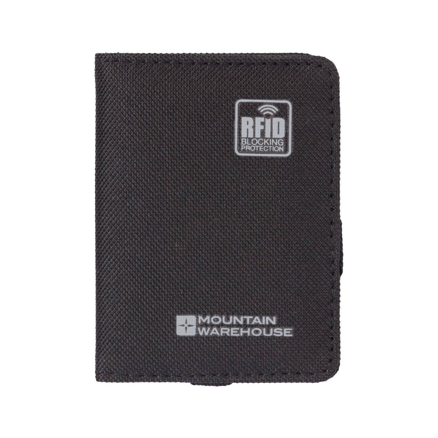 Black - Front - Mountain Warehouse RFID Blocking Card Holder