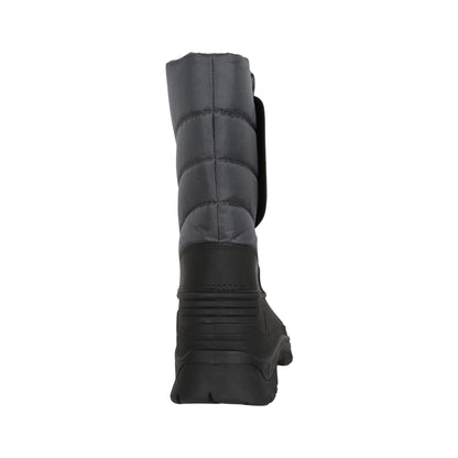 Dark Grey - Back - Mountain Warehouse Mens Frost Snow Boots