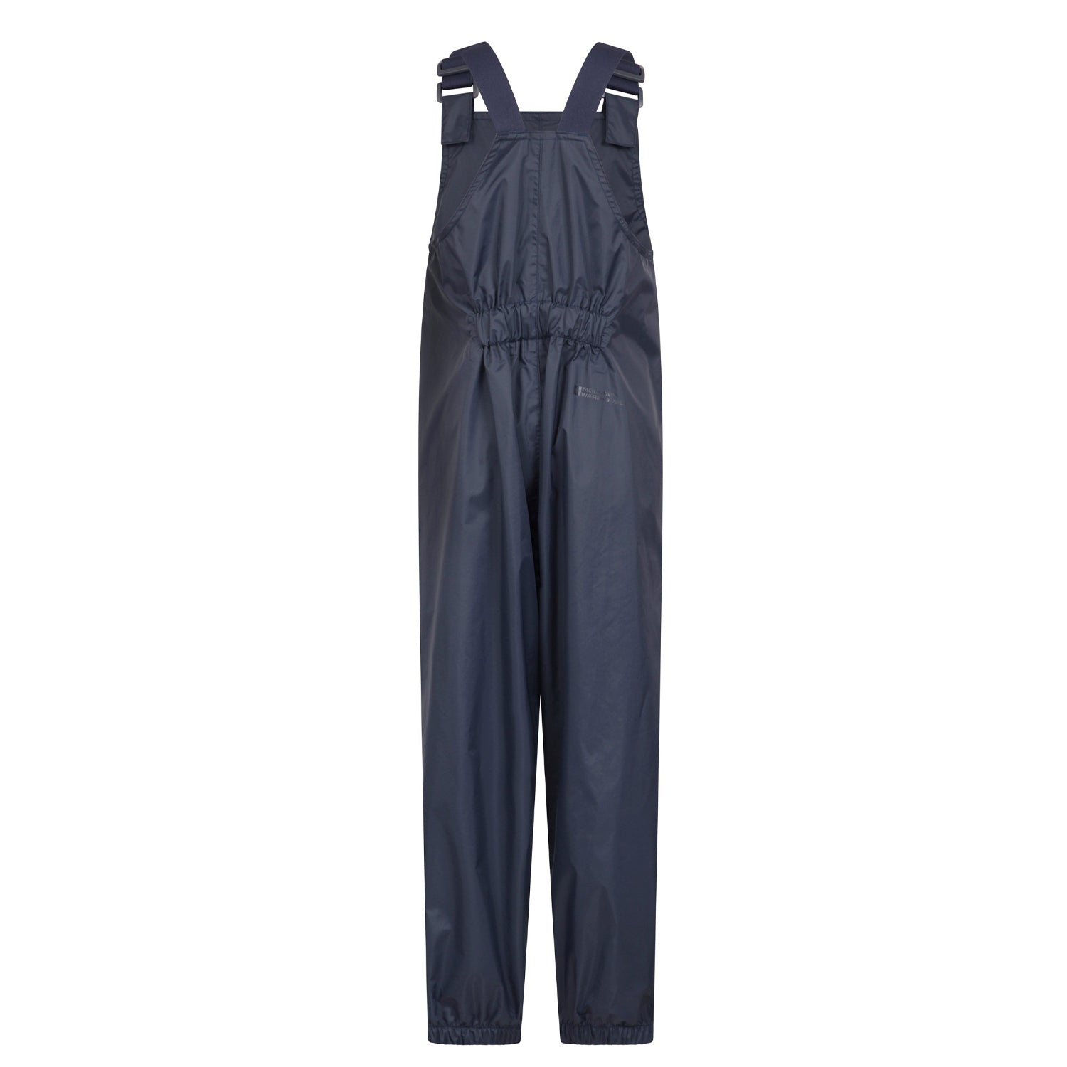 Navy - Back - Mountain Warehouse Childrens-Kids Pakka Waterproof Dungarees
