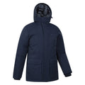 Navy - Side - Mountain Warehouse Mens Jet Extreme Down Parka