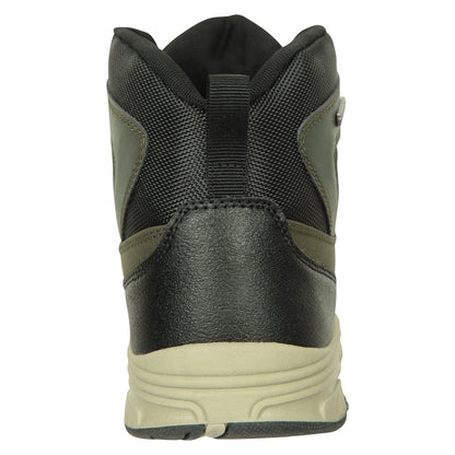 Khaki Green - Back - Mountain Warehouse Mens Ramble Softshell Waterproof Boots