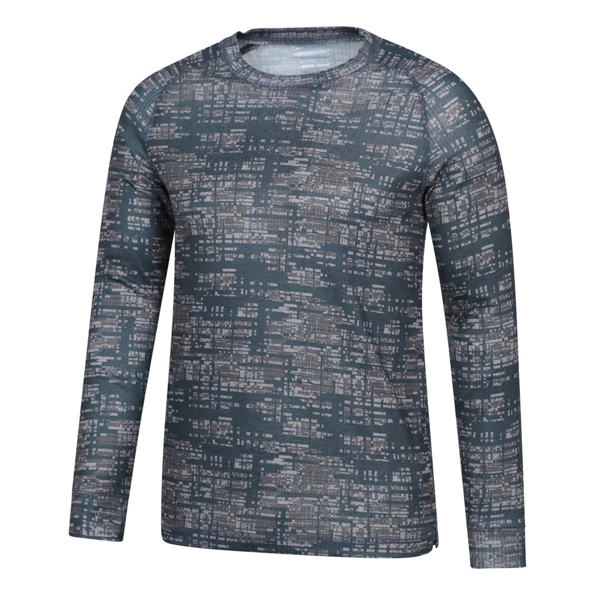 Khaki Green - Lifestyle - Mountain Warehouse Mens Talus Camouflage Thermal Top
