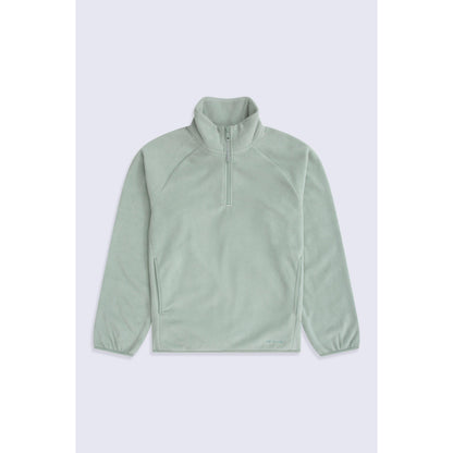 Pale Green - Front - Animal Womens-Ladies Stockholm Half Zip Fleece Top