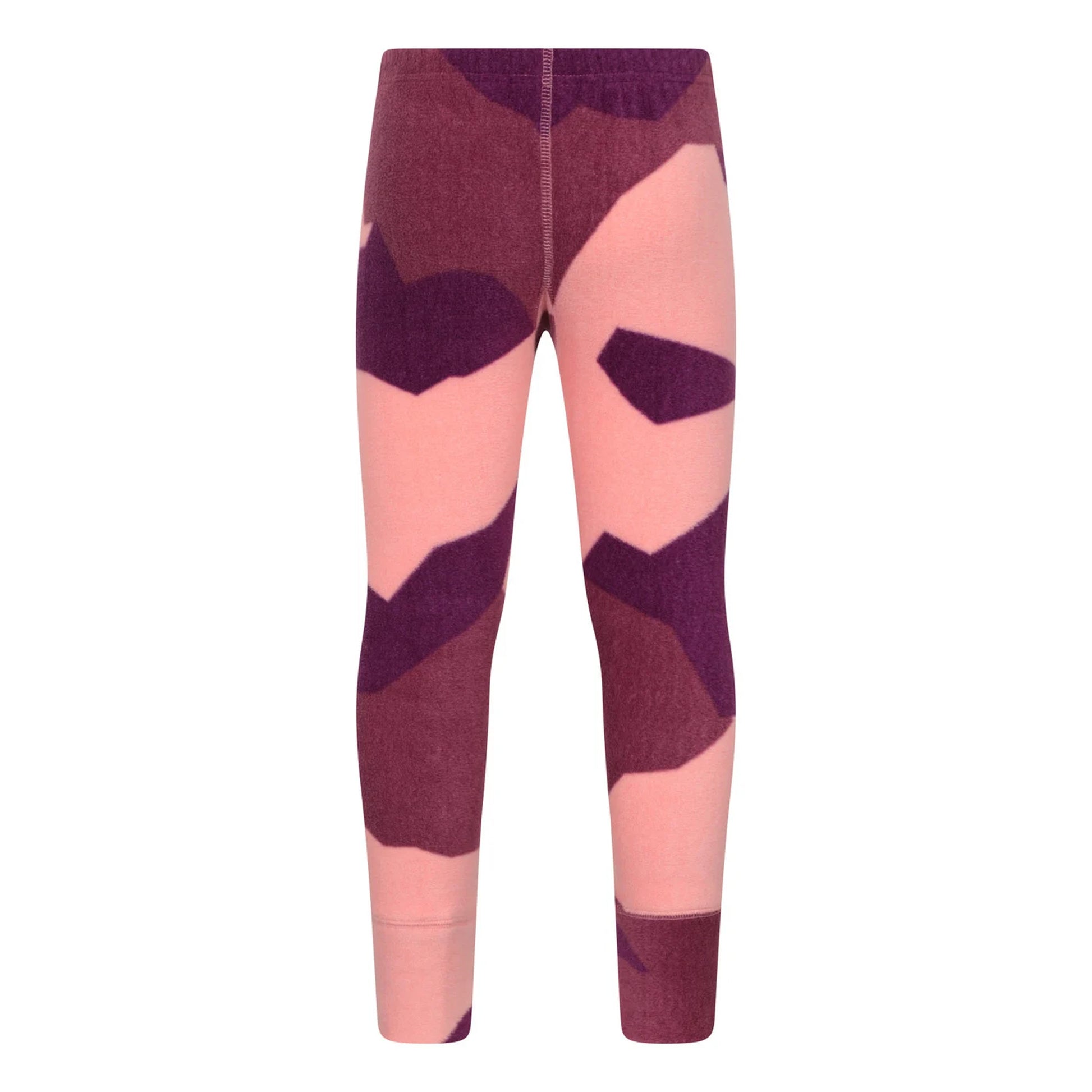 Coral - Pack Shot - Mountain Warehouse Childrens-Kids Camo Polar Fleece Base Layer Set