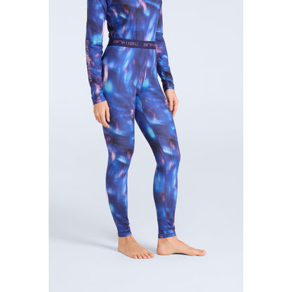 Dark Purple - Front - Animal Womens-Ladies Piste Base Layer Leggings