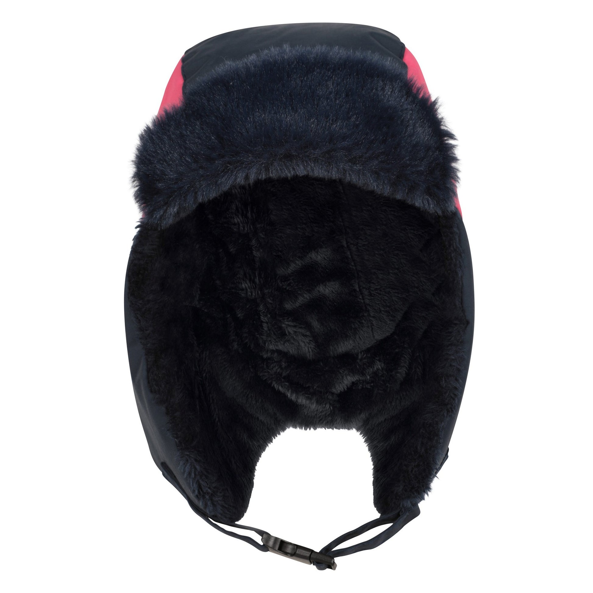 Navy - Pack Shot - Mountain Warehouse Childrens-Kids Waterproof Trapper Hat & Mitten Set