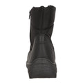 Black - Back - Mountain Warehouse Womens-Ladies Icey Fleece Lined Ankle Snow Boots