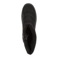 Black - Pack Shot - Mountain Warehouse Womens-Ladies Icey Fleece Lined Ankle Snow Boots