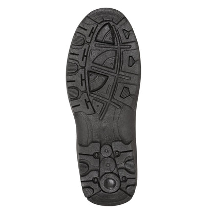 Black - Close up - Mountain Warehouse Womens-Ladies Icey Fleece Lined Ankle Snow Boots