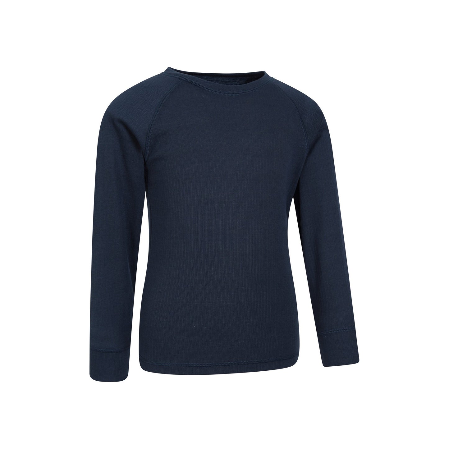 Navy - Side - Mountain Warehouse Childrens-Kids Talus Plain Base Layer Set