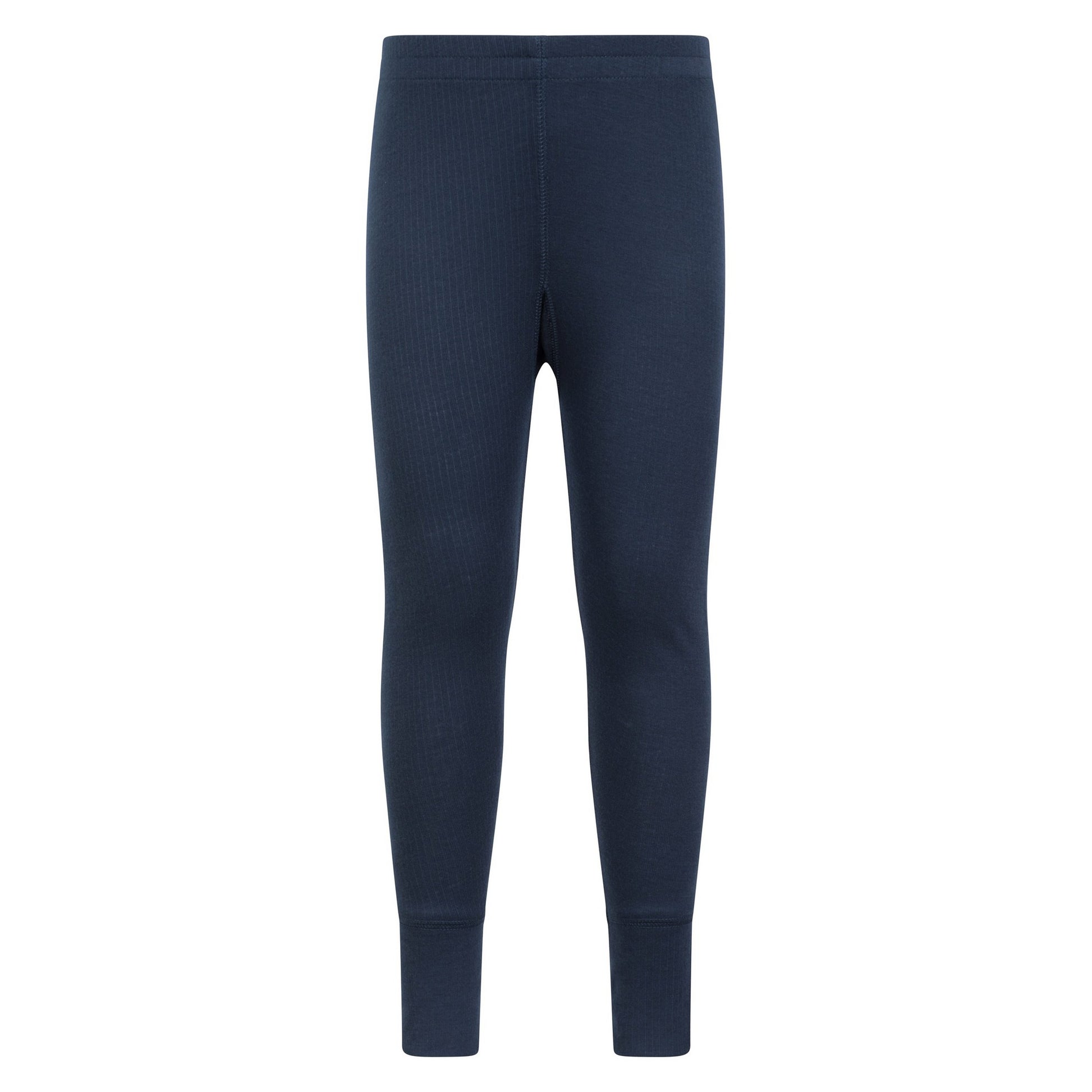 Navy - Pack Shot - Mountain Warehouse Childrens-Kids Talus Plain Base Layer Set