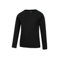 Black - Lifestyle - Mountain Warehouse Childrens-Kids Talus Plain Base Layer Set
