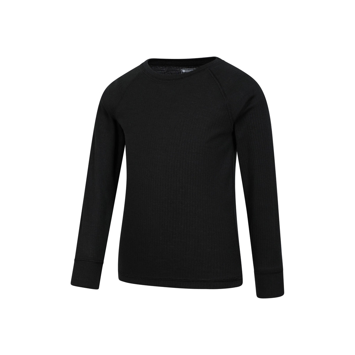 Black - Lifestyle - Mountain Warehouse Childrens-Kids Talus Plain Base Layer Set