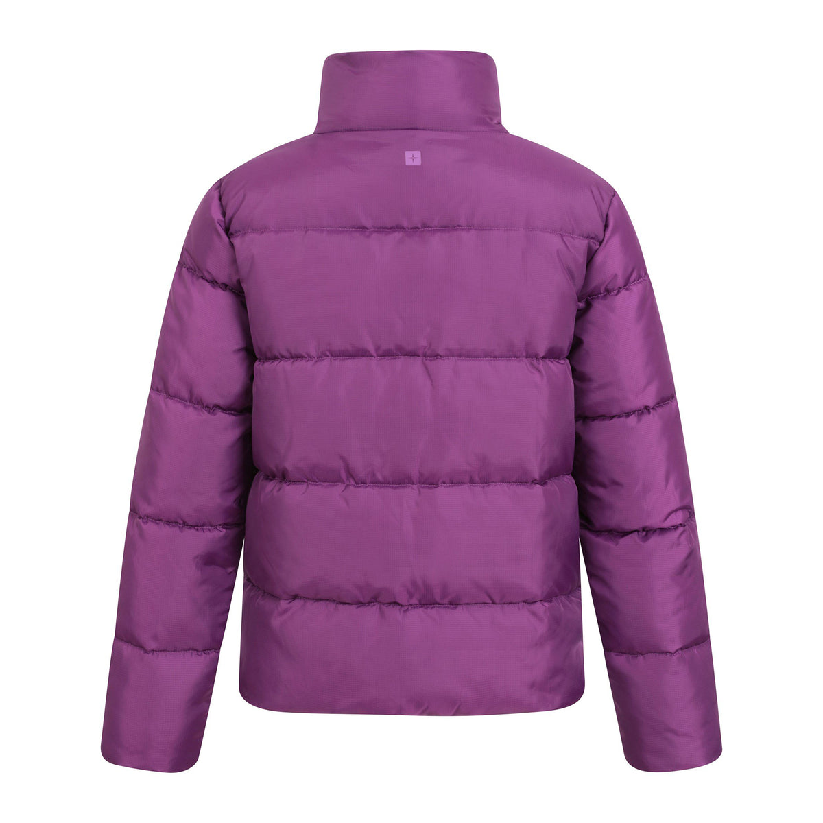 Purple - Back - Mountain Warehouse Childrens-Kids Lottie Water Resistant Padded Jacket