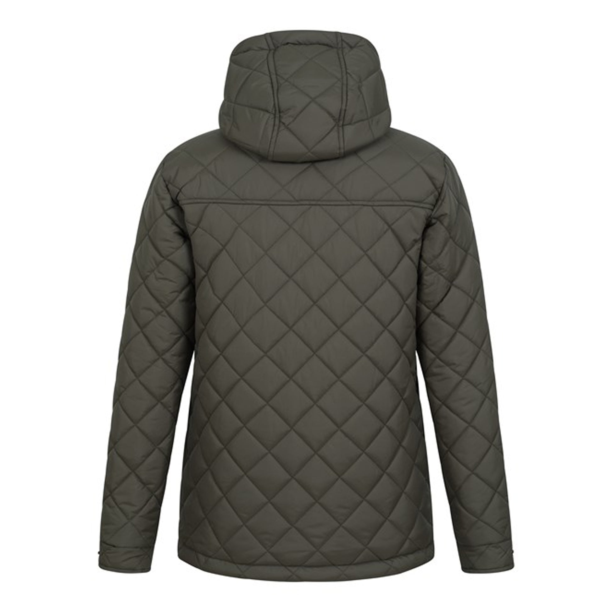 Khaki Green - Side - Mountain Warehouse Womens-Ladies Nebraskan Borg 3 in 1 Padded Jacket