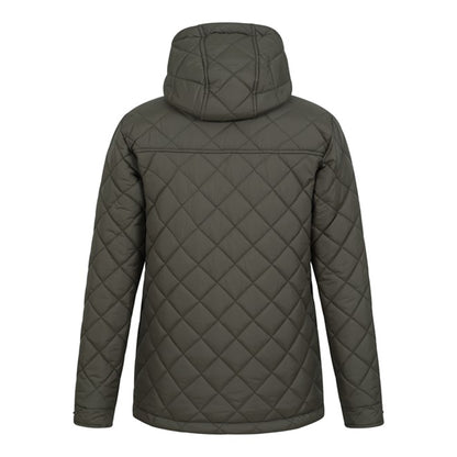 Khaki Green - Side - Mountain Warehouse Womens-Ladies Nebraskan Borg 3 in 1 Padded Jacket