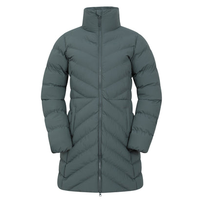 Khaki Green - Front - Mountain Warehouse Womens-Ladies Anmore Padded Jacket