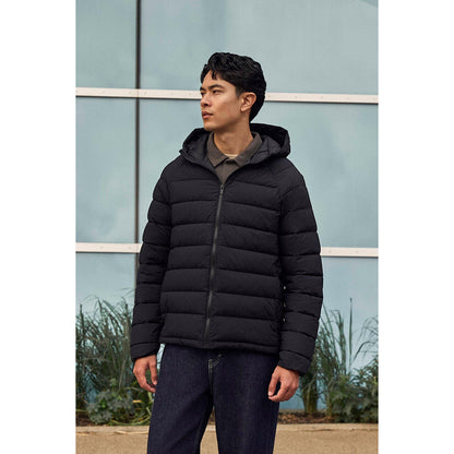 Black - Front - Animal Mens Cloud Cosi Light Padded Jacket