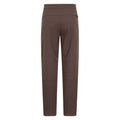 Brown - Back - Mountain Warehouse Mens Rockcliffe Softshell Hiking Trousers