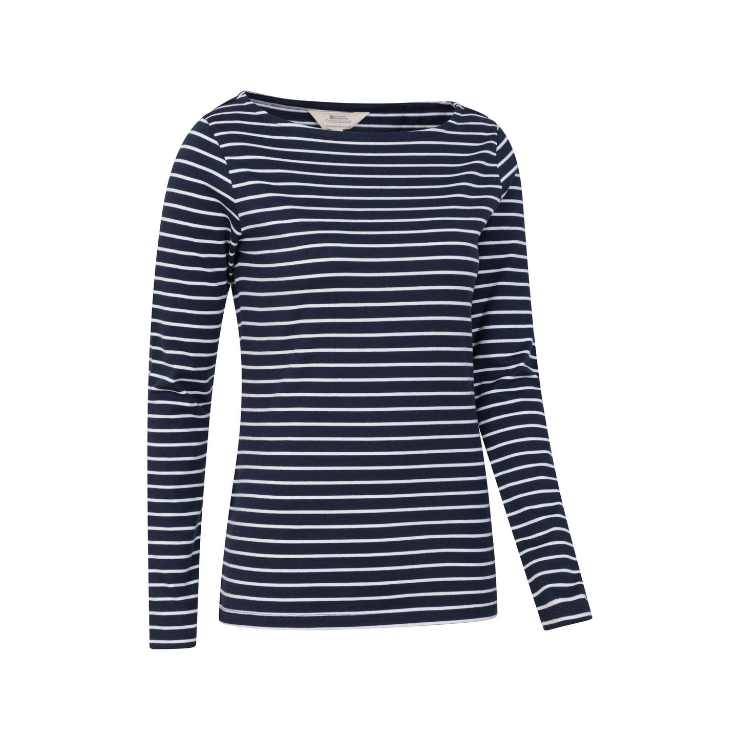 Navy - Side - Mountain Warehouse Womens-Ladies St Ives Crew Neck Top