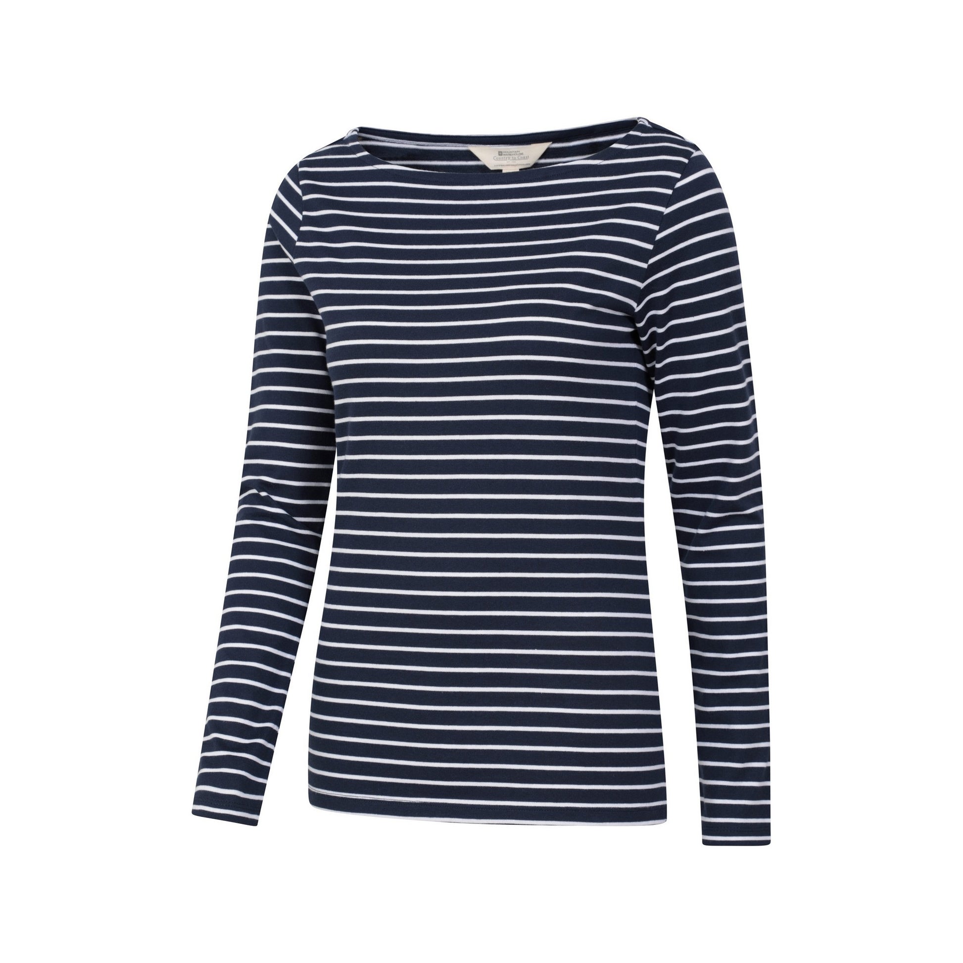 Navy - Lifestyle - Mountain Warehouse Womens-Ladies St Ives Crew Neck Top
