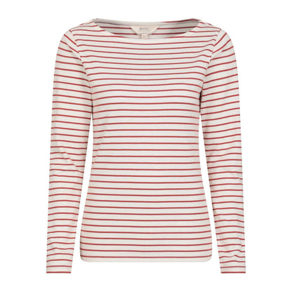 Rust - Front - Mountain Warehouse Womens-Ladies St Ives Crew Neck Top