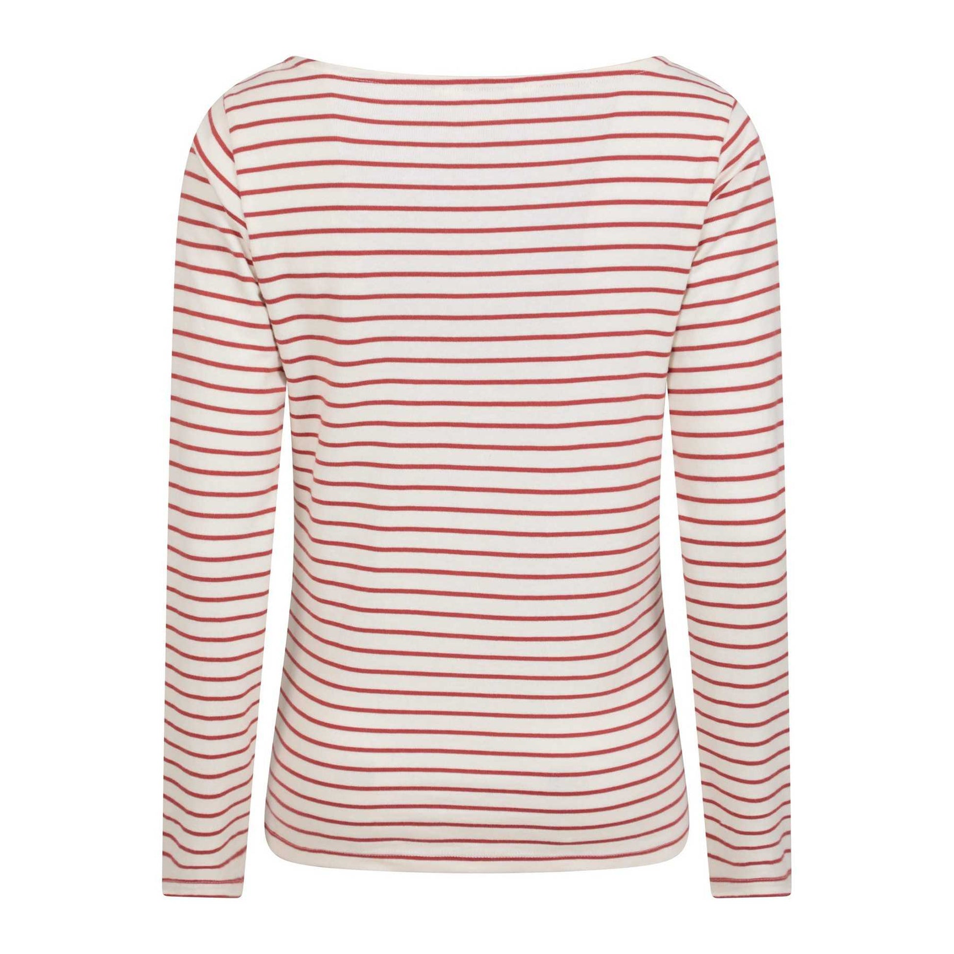 Rust - Back - Mountain Warehouse Womens-Ladies St Ives Crew Neck Top