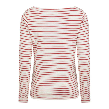 Rust - Back - Mountain Warehouse Womens-Ladies St Ives Crew Neck Top