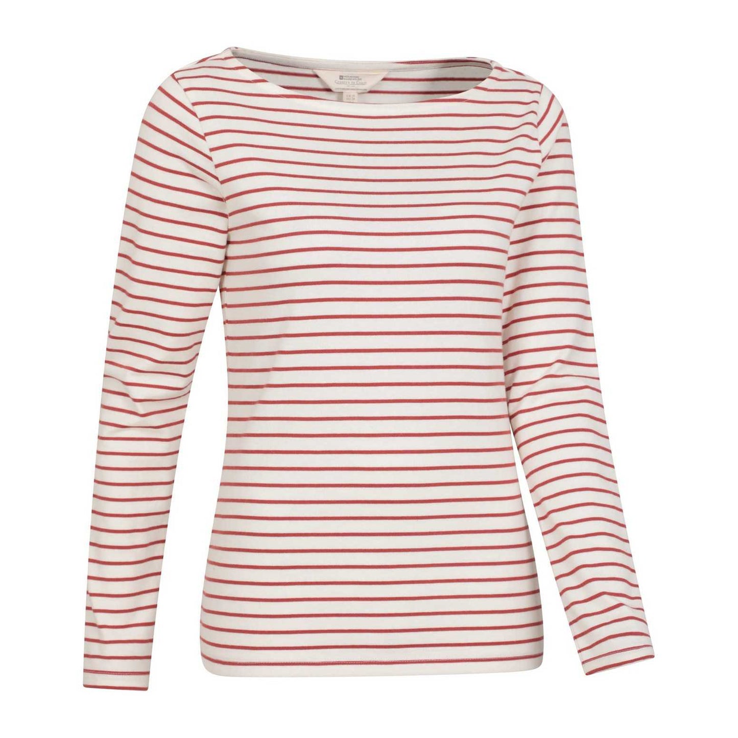 Rust - Side - Mountain Warehouse Womens-Ladies St Ives Crew Neck Top