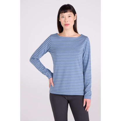 Blue - Front - Mountain Warehouse Womens-Ladies St Ives Crew Neck Top