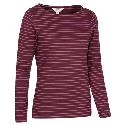 Dusky Purple - Side - Mountain Warehouse Womens-Ladies St Ives Crew Neck Top