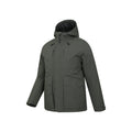 Khaki Green - Side - Mountain Warehouse Mens Tempest Waterproof Padded Jacket