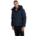 Navy - Side - Animal Mens Nimbus Padded Jacket