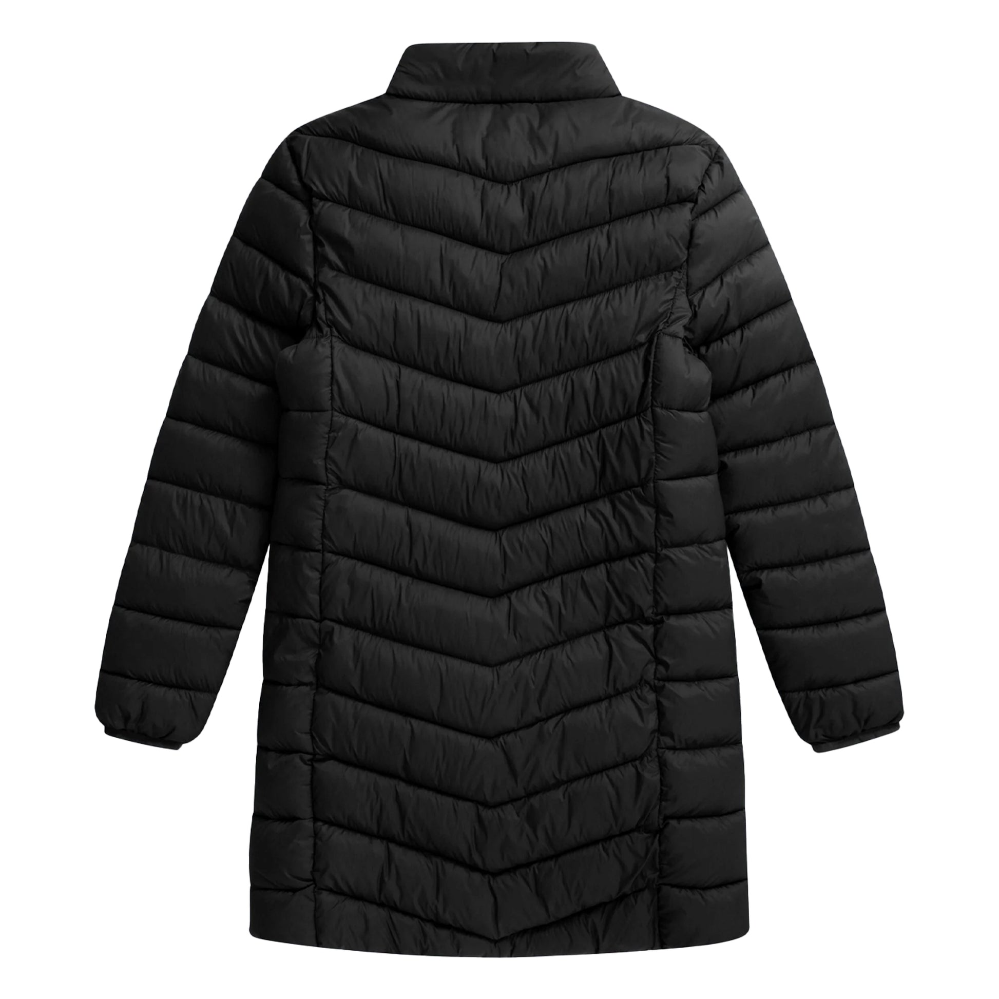 Dark Khaki - Side - Animal Womens-Ladies Frankie Longline Padded Jacket