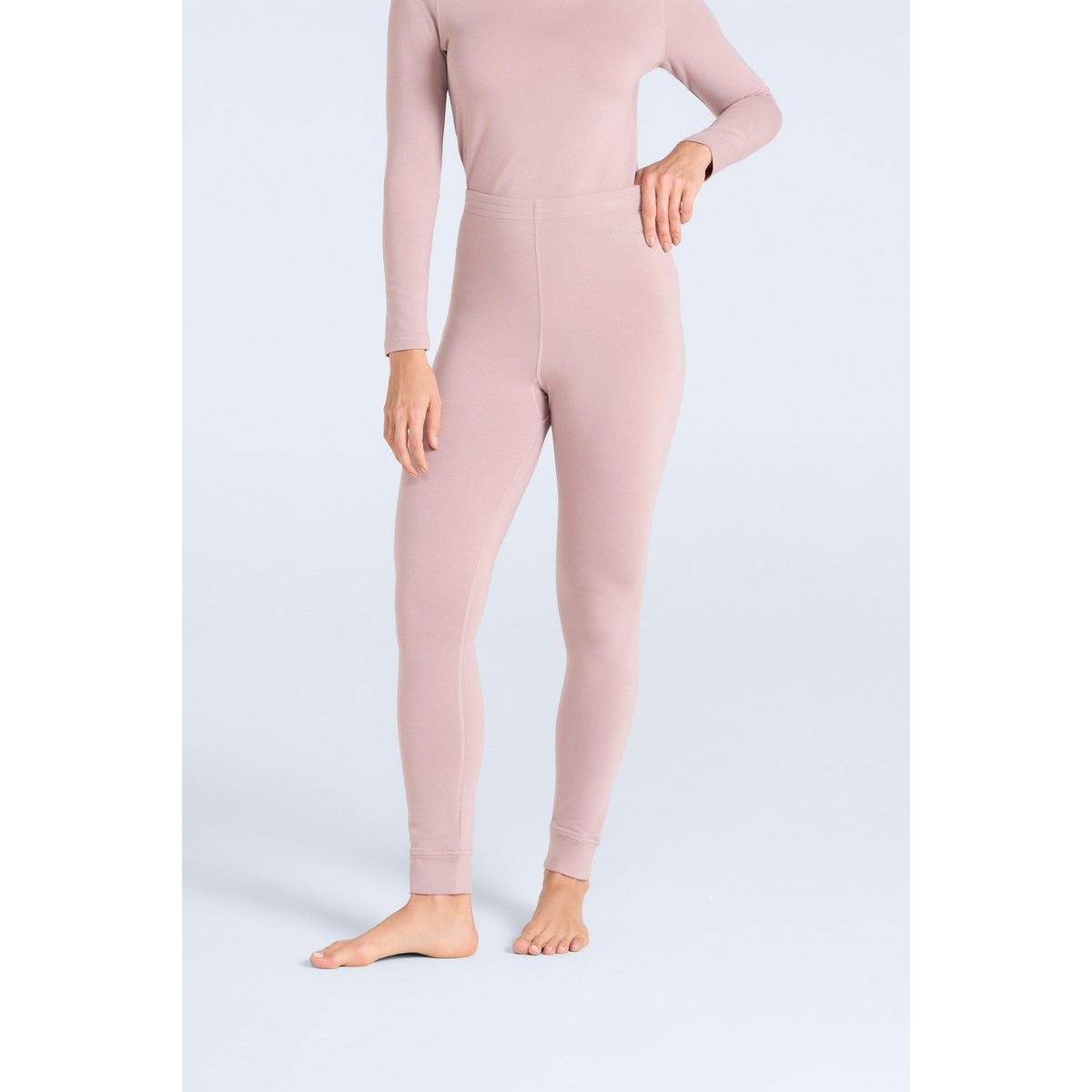 Taupe - Front - Animal Womens-Ladies Blaze Base Layer Bottoms