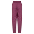 Burgundy - Back - Mountain Warehouse Womens-Ladies Explorer Fleece Lined Winter Trousers