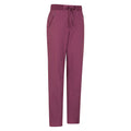 Burgundy - Lifestyle - Mountain Warehouse Womens-Ladies Explorer Fleece Lined Winter Trousers