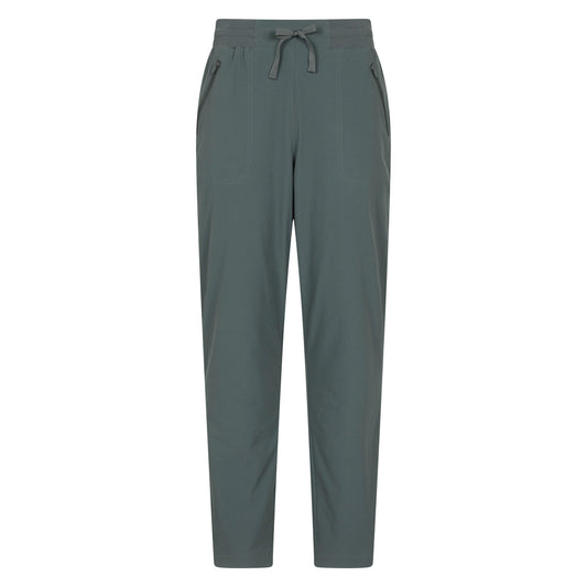 Dark Khaki - Front - Mountain Warehouse Womens-Ladies Explorer Fleece Lined Winter Trousers