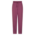 Burgundy - Front - Mountain Warehouse Womens-Ladies Explorer Fleece Lined Winter Trousers